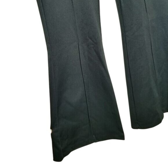 Adidas Karlie Kloss Womens Slim Fit Flared Leg Full-Length Pants‎ Black M Gym - Picture 11 of 16